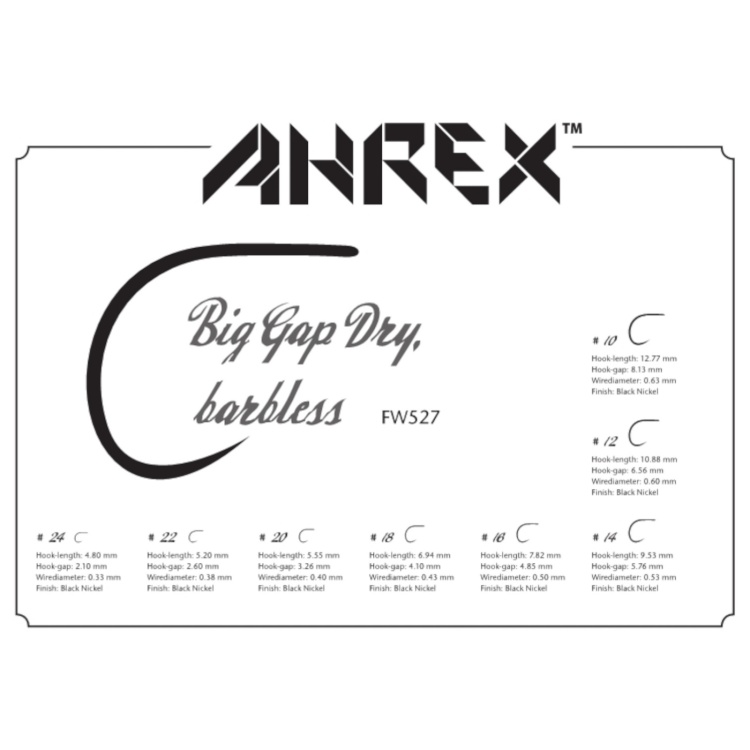 Ahrex FW527 Big Gap Dry #22